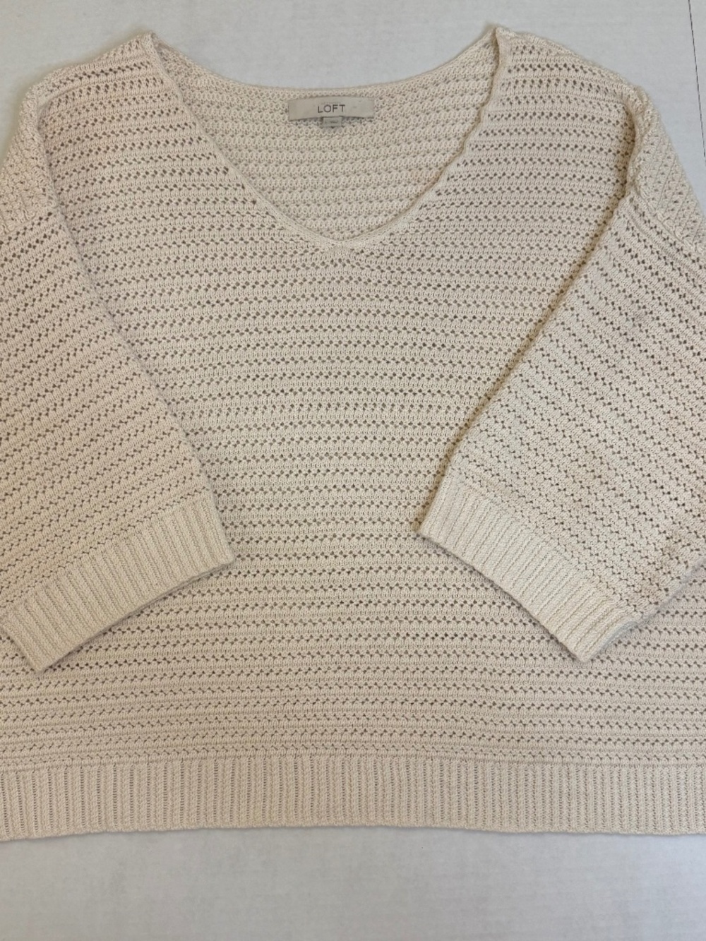 Loft 100% Cotton Top Size Large